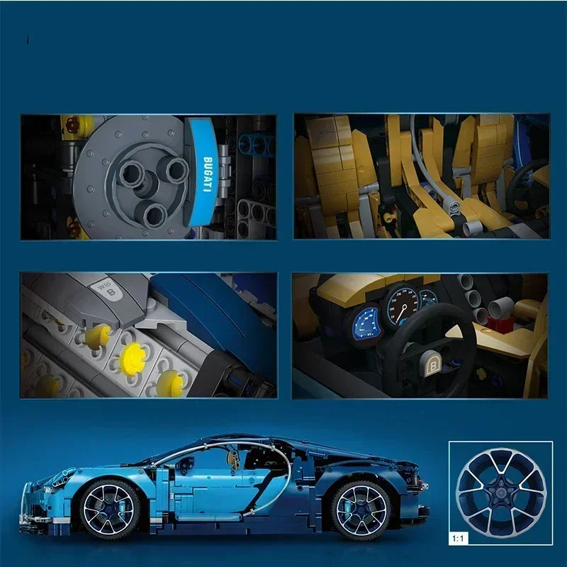 BUGATTI CHIRON | 473 PCS