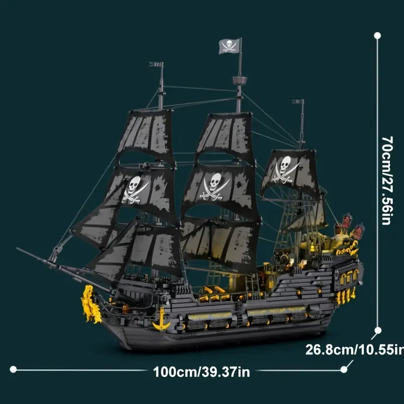 The Black Pearl Pirate Ship | 307 PCS